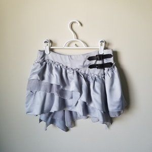 NEW Indie Designer Light Gray Skirt